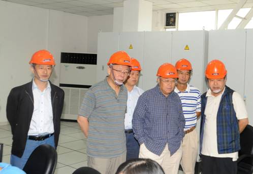 2011年原广西壮族自治区王汉民副主席一行来陕鼓动力参观交流